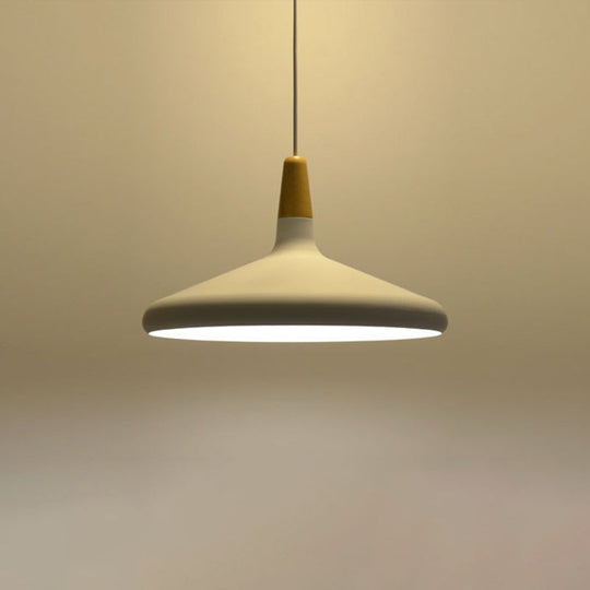 Algenib - Sleek Cone Shade Ceiling Light Simplicity Metallic 1Â Head Dining Room Pendant Light Fixture