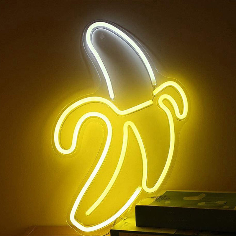 Cartoon Usb Neon Night Light For Living Room - Artistic Wall Lighting