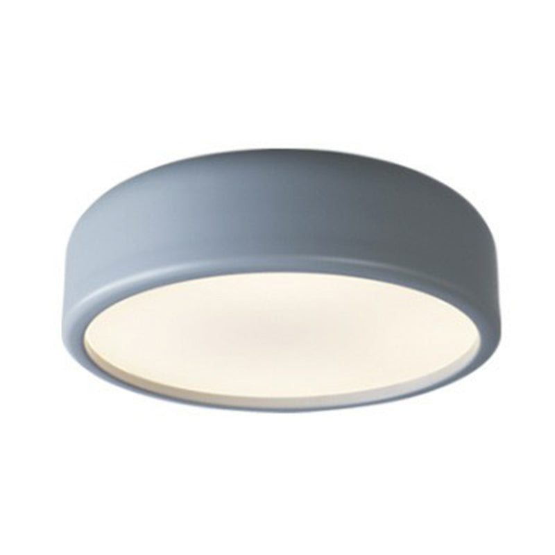 Minimalistic Single Hanging Pendant Light - Round Shade Acrylic Ceiling For Living Room