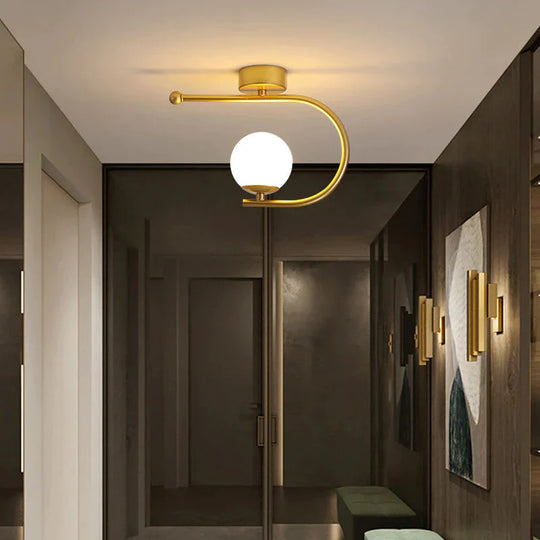 Modern Simple Corridor Lamp Corridor Lamp Circular Ceiling Lamp