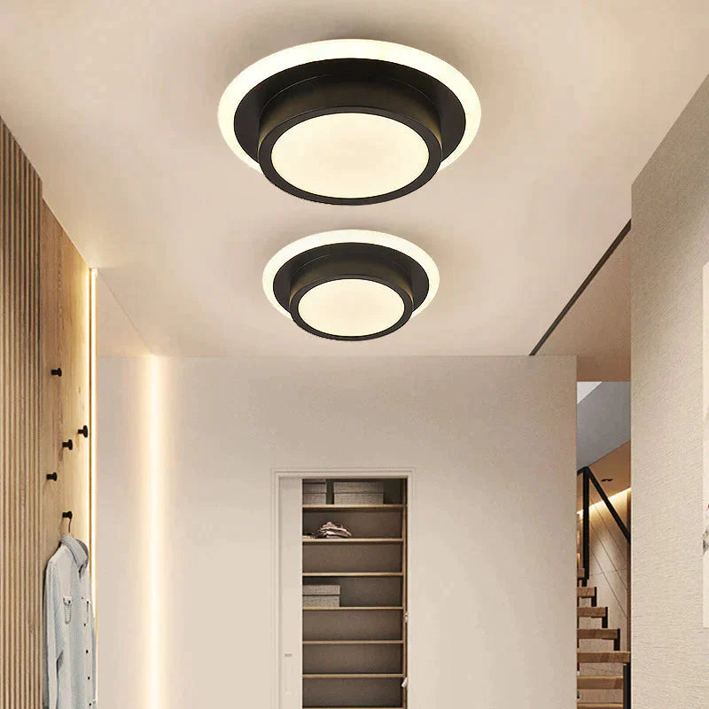 Acrylic Modern Led Ceiling Lights For Corridor Entrance Of Home Lamp Plafonnier Luminaria Lamparas