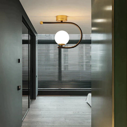 Modern Simple Corridor Lamp Circular Ceiling