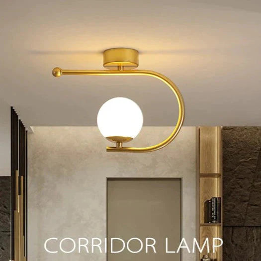 Modern Simple Corridor Lamp Corridor Lamp Circular Ceiling Lamp