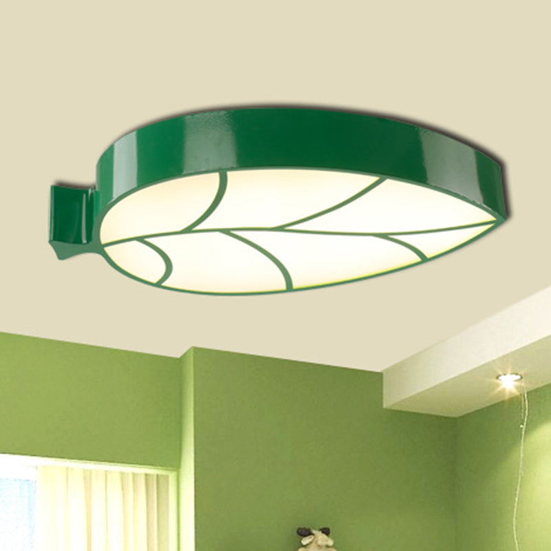 Leaf LED Flush Mount Light - Simplicity for Nursery Ceiling