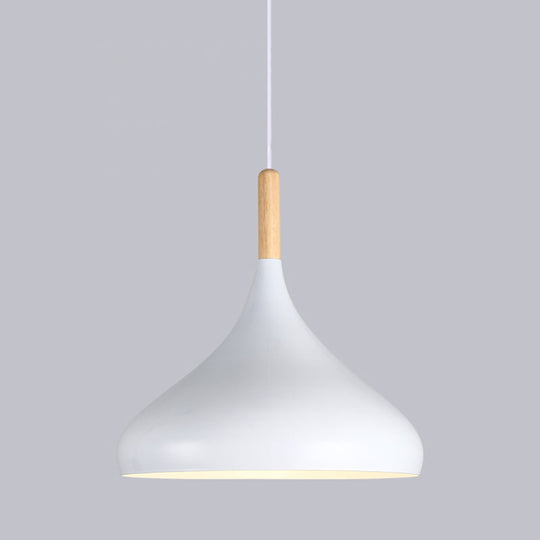 Industrial Cone Shade Ceiling Light - Metal Hanging Pendant for Restaurant