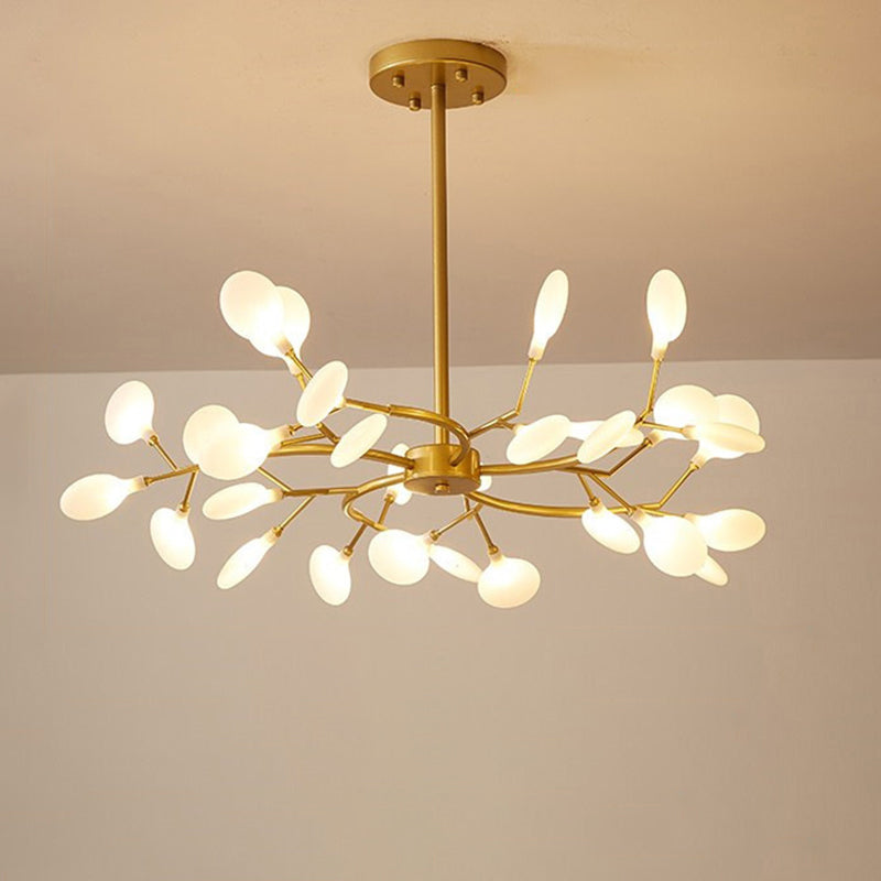 Simplicity Branch Firefly LED Pendant Light Fixture for Living Room