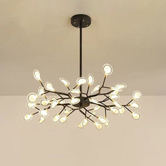 Simplicity Branch Firefly LED Pendant Light Fixture for Living Room