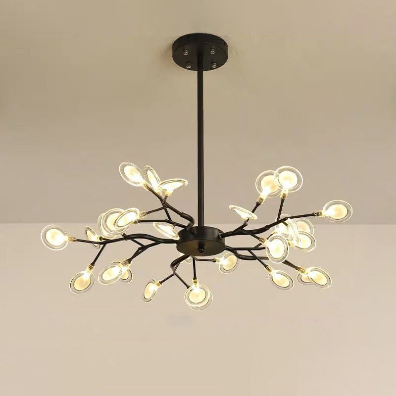 Simplicity Branch Firefly LED Pendant Light Fixture for Living Room