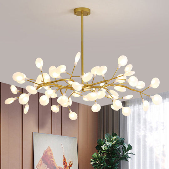 Firefly LED Acrylic Suspension Light - Nordic Style Chandelier, Ideal for Living Room