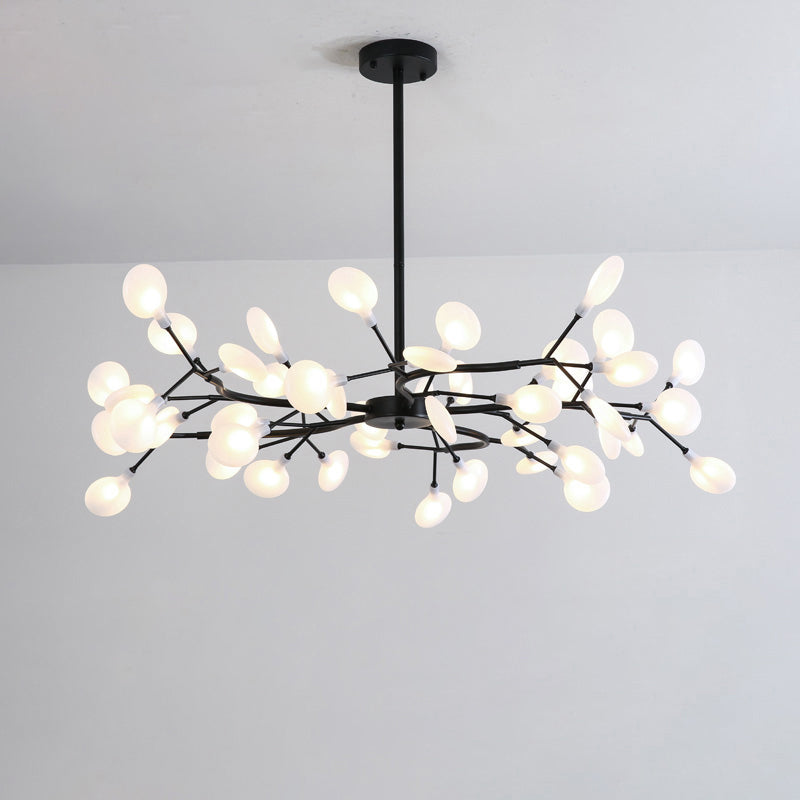 Firefly LED Acrylic Suspension Light - Nordic Style Chandelier, Ideal for Living Room