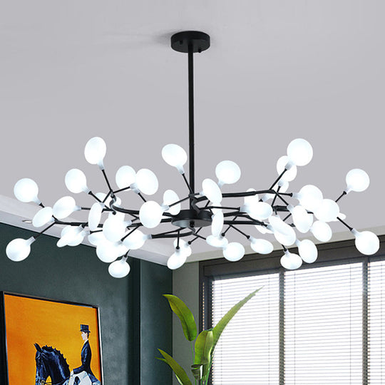 Firefly LED Acrylic Suspension Light - Nordic Style Chandelier, Ideal for Living Room