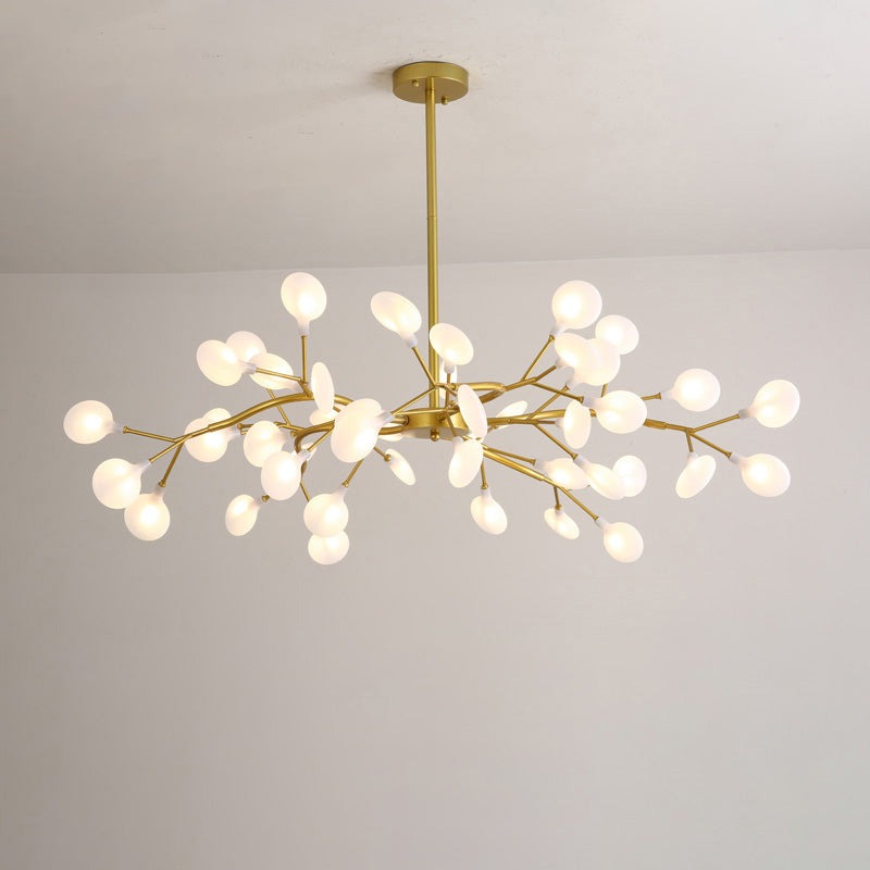 Firefly LED Acrylic Suspension Light - Nordic Style Chandelier, Ideal for Living Room