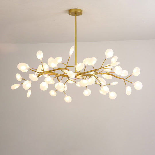 Firefly LED Acrylic Suspension Light - Nordic Style Chandelier, Ideal for Living Room