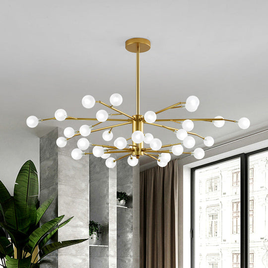 Modern Nordic LED Branch Chandelier - Stylish Living Room Suspension Light