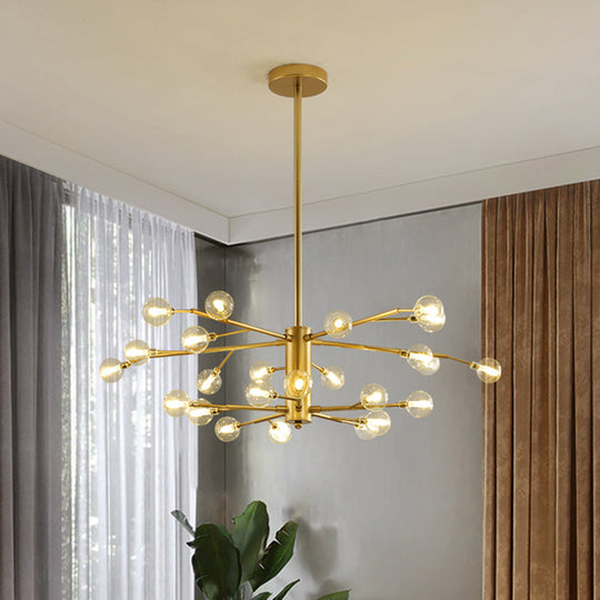 Modern Nordic LED Branch Chandelier - Stylish Living Room Suspension Light