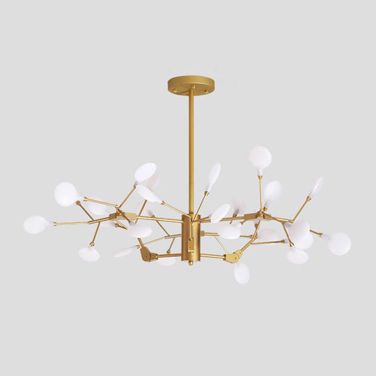 Modern LED White Firefly Ceiling Chandelier Light Fixture