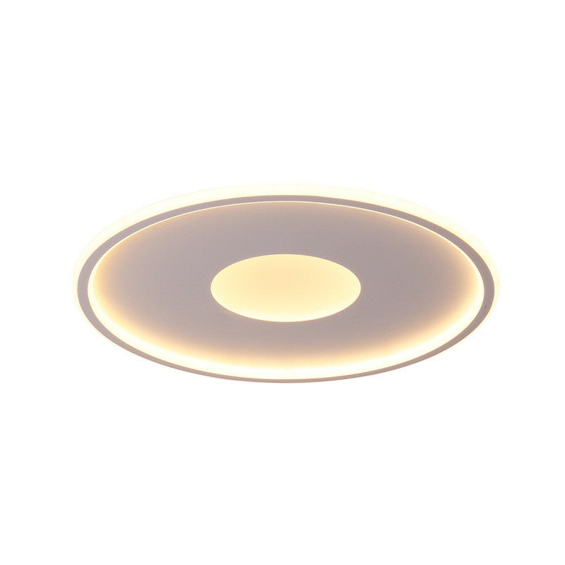 Extra-Thin LED Flush Mount Ceiling Light for Living Room - Modern Acrylic Design