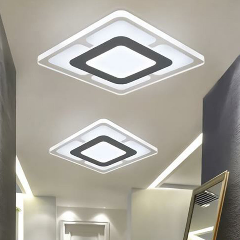 Modern Style Acrylic Led Flush Ceiling Light - Clear!

This Revised Title Maintains The Important