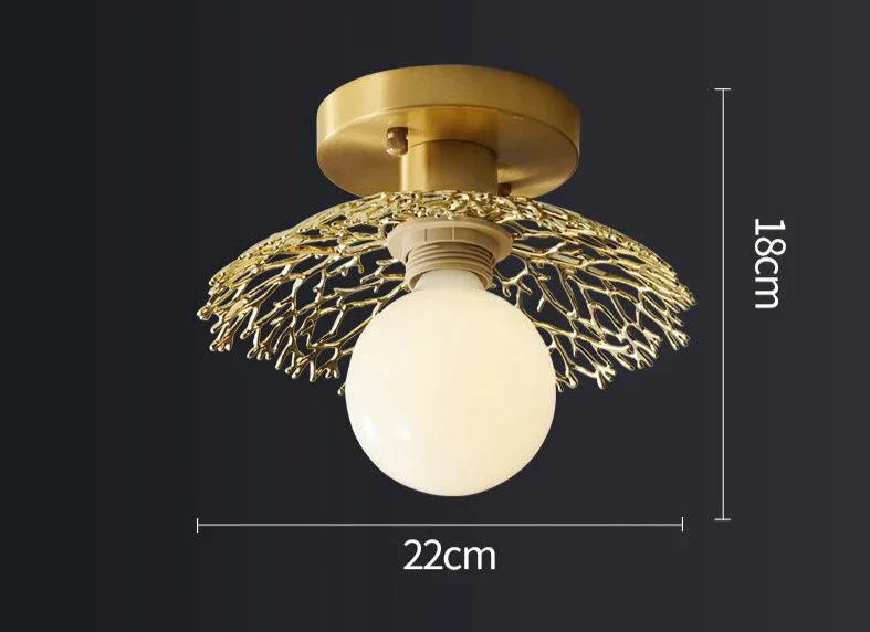 Nordic Modern Simple Corridor Bedroom Balcony Ceiling Lamp