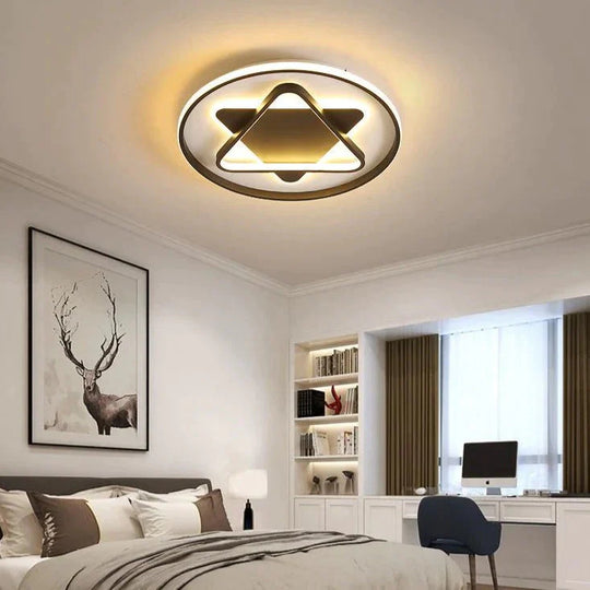 Nordic Minimalist Five-pointed Star Light Bedroom Ceiling Lamp