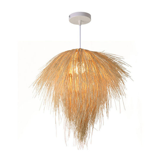 Bamboo Suspension Pendant Light: Handmade Simplicity In Wood