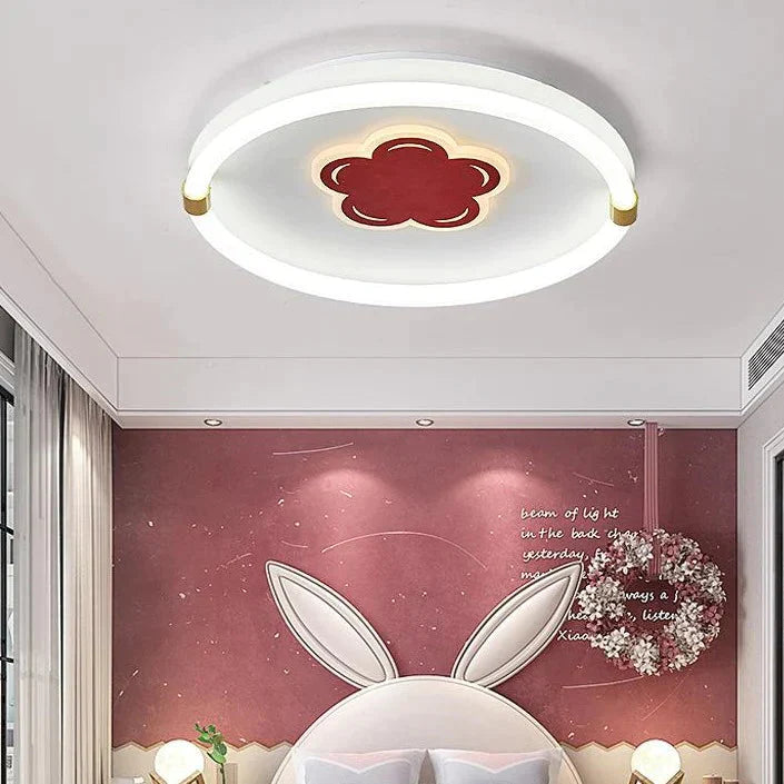 Lovely Creative Flower Room  LED Ceiling Lamp