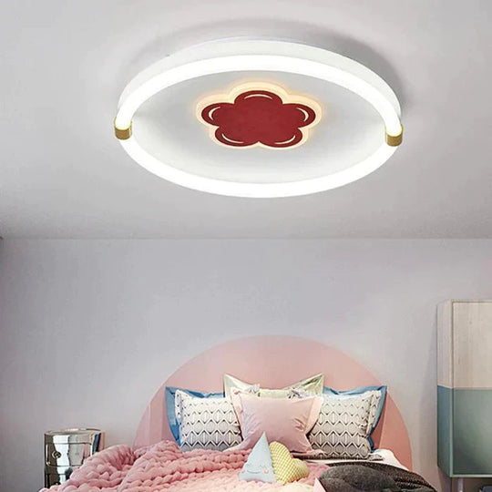 Lovely Creative Flower Room  LED Ceiling Lamp