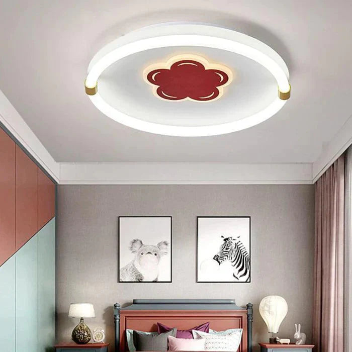 Lovely Creative Flower Room  LED Ceiling Lamp