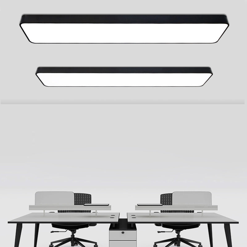 LED Office Ceiling Light - Modern Nordic Acrylic Flush Mount Fixture