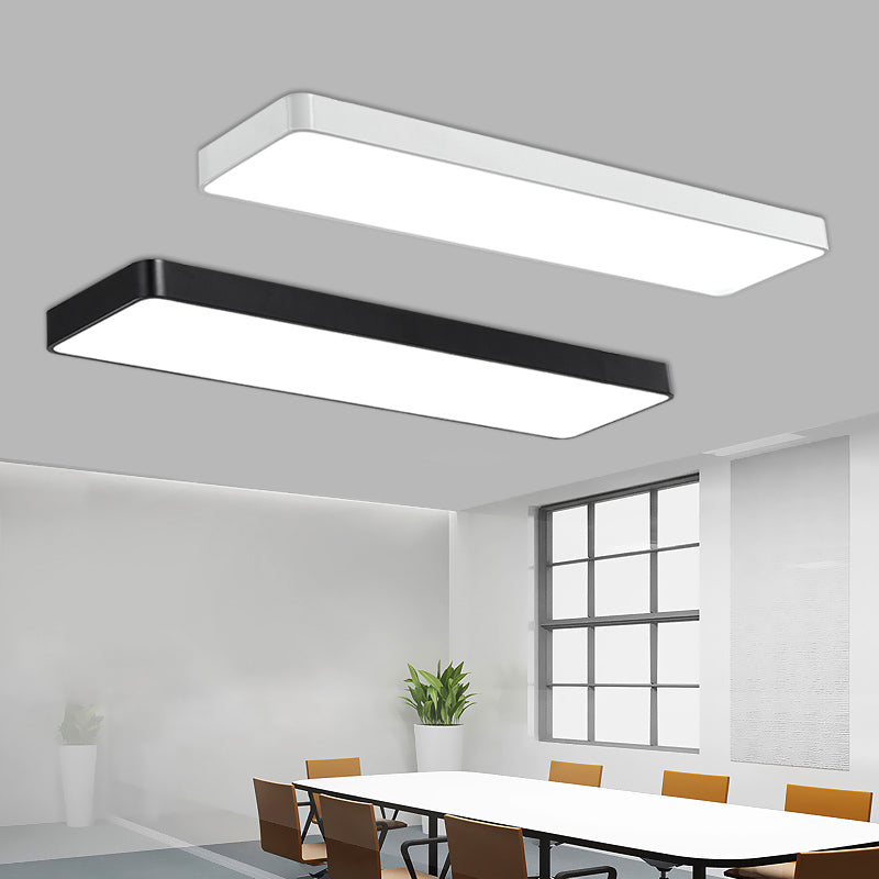 LED Office Ceiling Light - Modern Nordic Acrylic Flush Mount Fixture