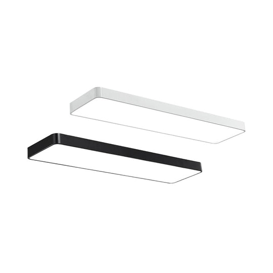 LED Office Ceiling Light - Modern Nordic Acrylic Flush Mount Fixture