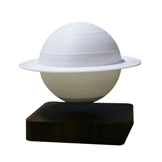 Planet Night Lamp: 3D Printed Digital Design Creative Plastic 1-Light White Table Light For Kids