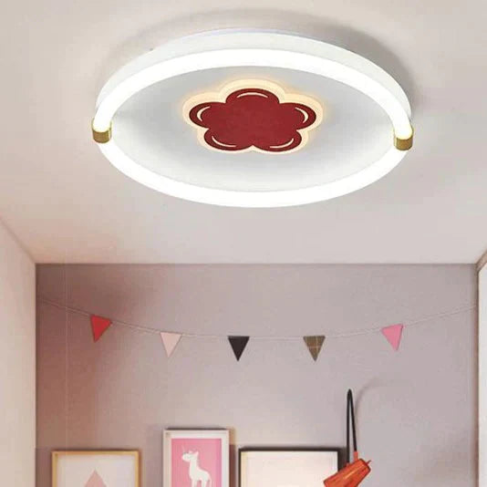 Lovely Creative Flower Room  LED Ceiling Lamp