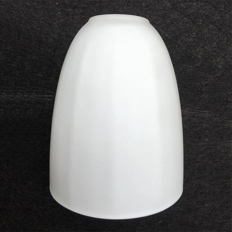 Retro Milk Glass Wall Lamp With Metal Backplate For Living Room