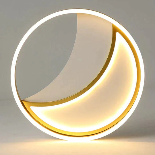 Simple Fashion Moon Room Ceiling Lamp