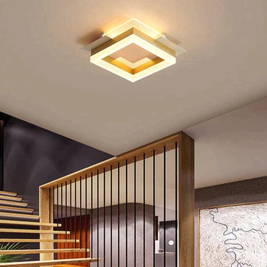 Simple Personality Corridor Cloakroom Ceiling Lamp