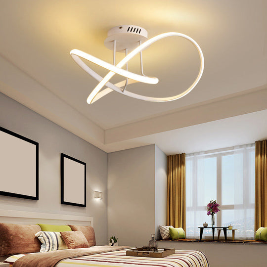 Elegant Minimalist LED Acrylic Ceiling Light for Bedroom