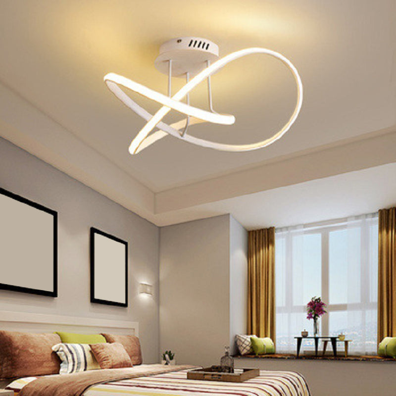 Elegant Minimalist LED Acrylic Ceiling Light for Bedroom