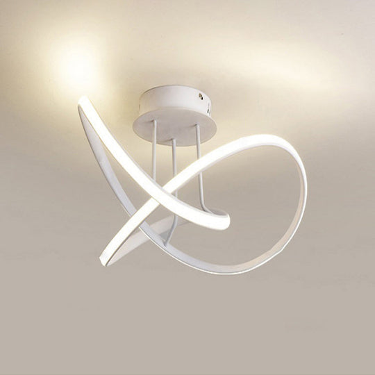 Elegant Minimalist LED Acrylic Ceiling Light for Bedroom