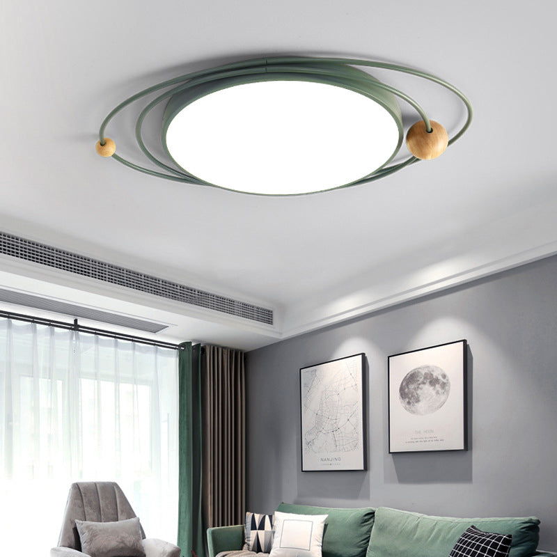 Nordic Flush-mount LED Ceiling Lamp for Kids Bedroom