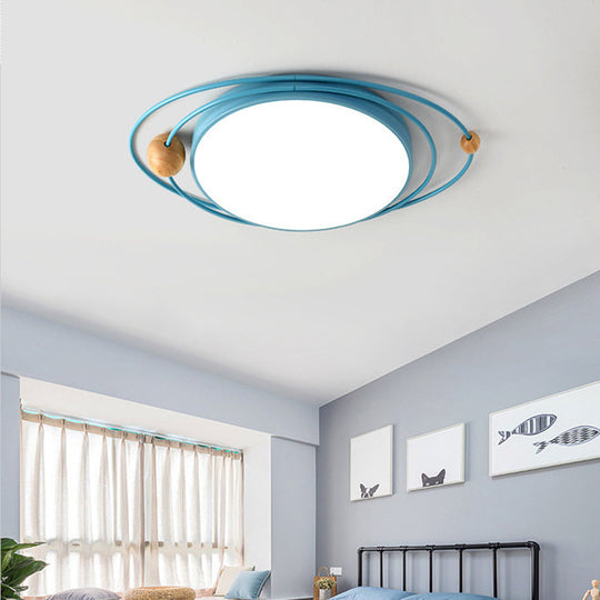 Nordic Flush-mount LED Ceiling Lamp for Kids Bedroom