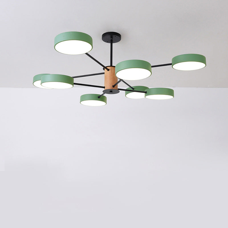 Modern Led Nordic Branch Chandelier - Acrylic Living Room Ceiling Light