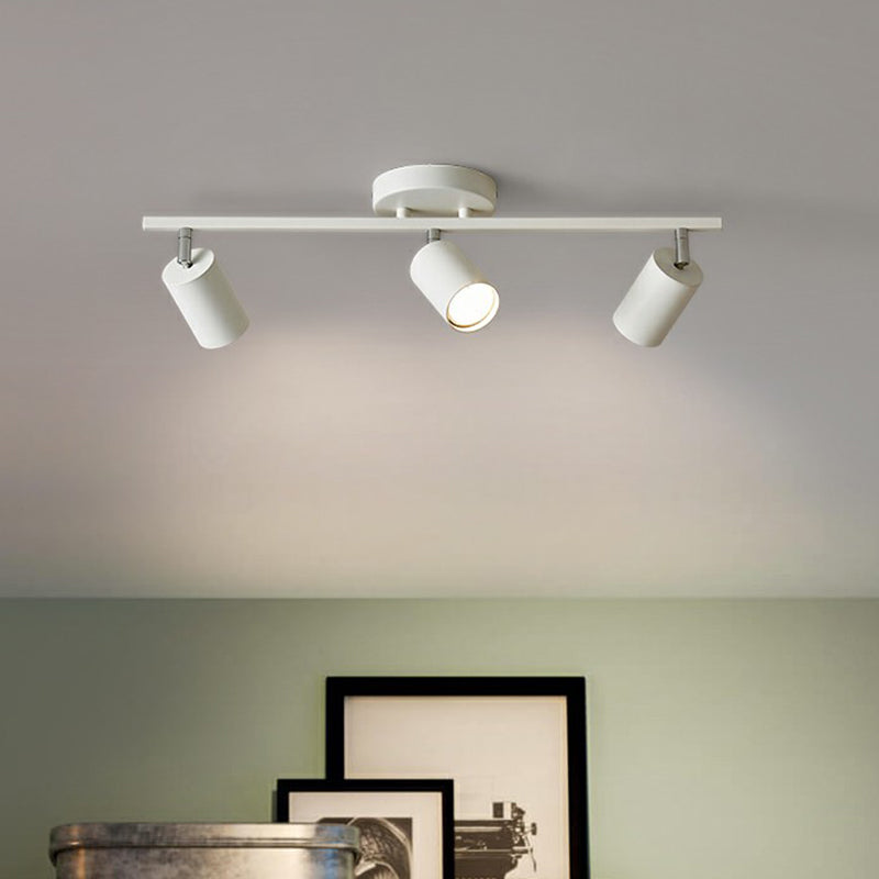 Modern Metal Tube Track Lamp - Ceiling Spotlight For Clothing Store