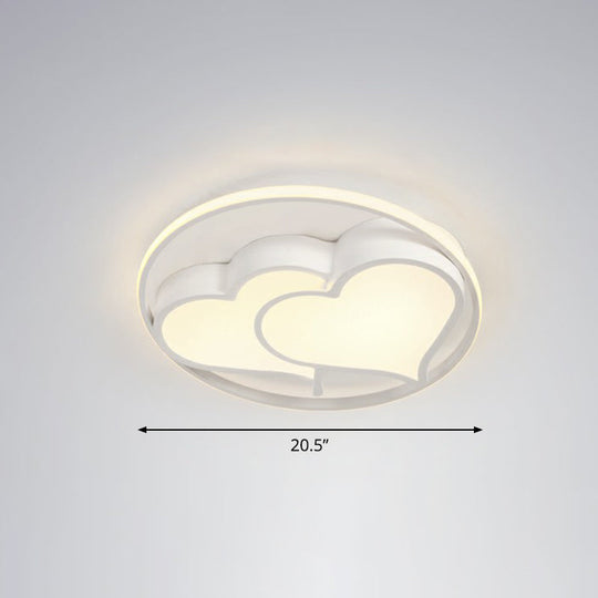 Ultrathin LED Flush Mount Bedroom Ceiling Fixture - Acrylic & Contemporary Lighting