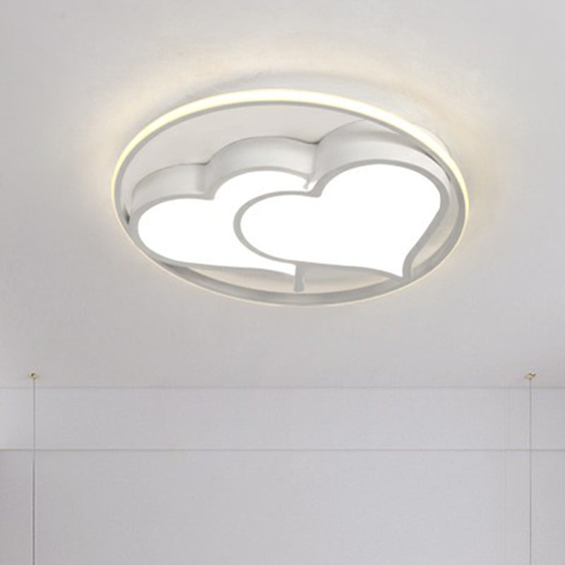 Ultrathin LED Flush Mount Bedroom Ceiling Fixture - Acrylic & Contemporary Lighting