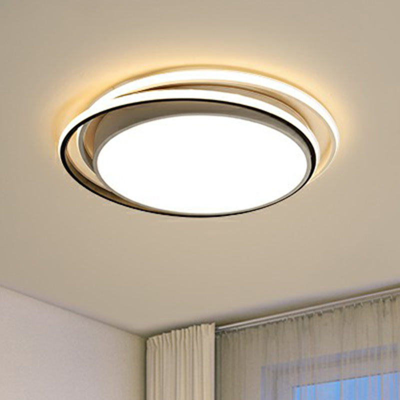 Nordic Round LED Flush Light for Living Room Ceiling Fixture