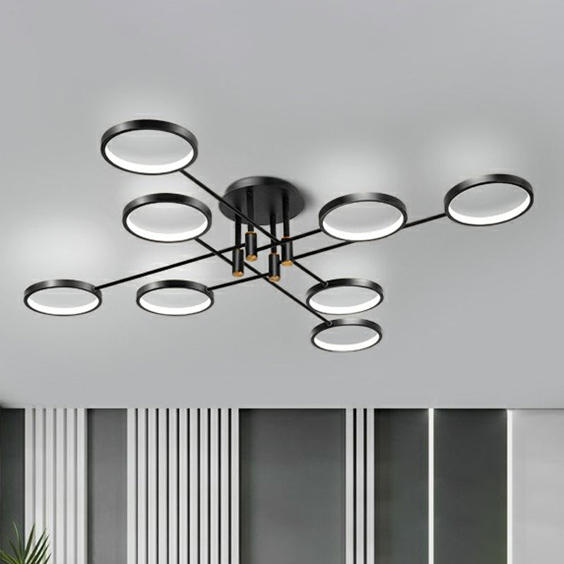 Simplicity Led Ceiling Lamp Modern Living Room Light Fixture