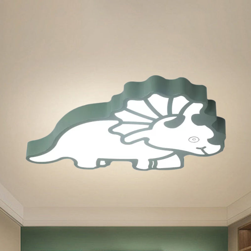 Spinosaurus LED Ceiling Light: Modern Acrylic Lamp for Child's Bedroom