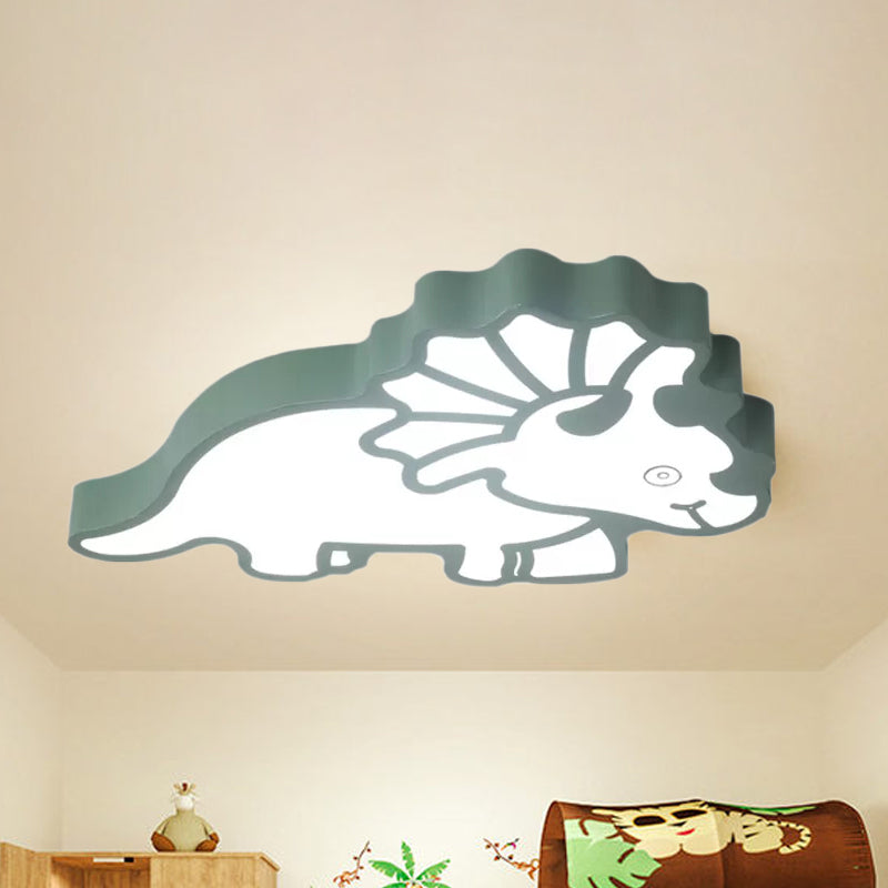 Spinosaurus LED Ceiling Light: Modern Acrylic Lamp for Child's Bedroom