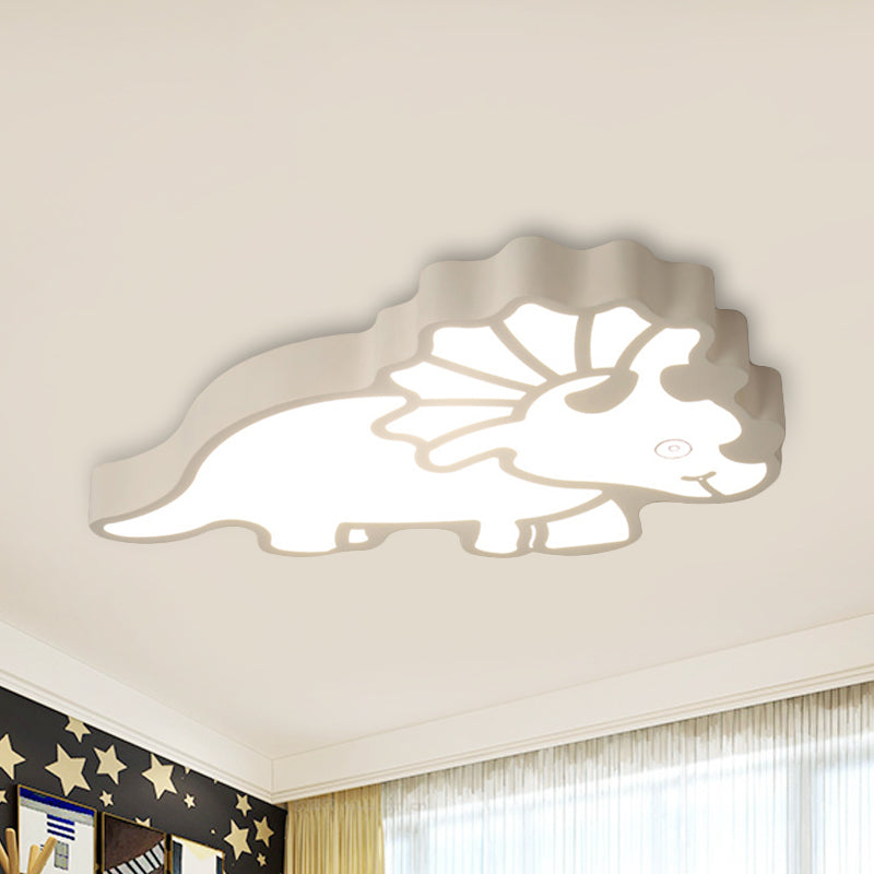 Spinosaurus LED Ceiling Light: Modern Acrylic Lamp for Child's Bedroom